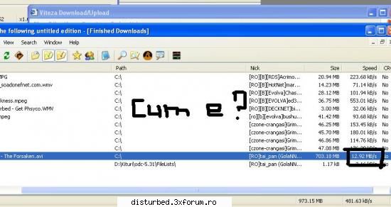Viteza Download/Upload - na.. uite-o. Pt. curioshi, filmu' nu mi-a mers :) - Internet